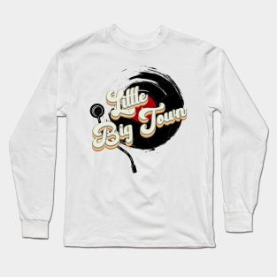 Vinyl Retro Style - Little Big Town Long Sleeve T-Shirt